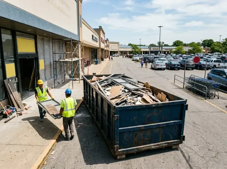 retail-store-renovation-debris-003 — frequently asked questions, Roll-off Dumpster Rentals in Powell, WY